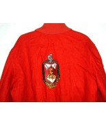 Vintage Sorority Jacket Delta Sigma Theta Delong USA Sz 42 Red Wool frat... - $197.95