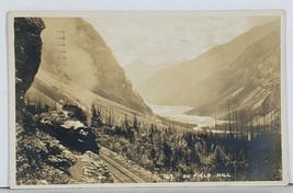 Rppc Pacific Rockies On Field Hill By Byron Harmon Banff Canada Postcard K2 - £23.48 GBP