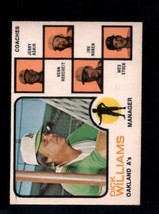 1973 O-PEE-CHEE #179 A&#39;s Dick Williams Exmt Athletics Mg Hof *X113175 - £7.32 GBP