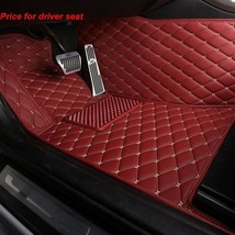 Custom Made Leather Car Floor Mats For  Outer 2013 2014 2015 2016 Carpets Rugs F - £90.32 GBP