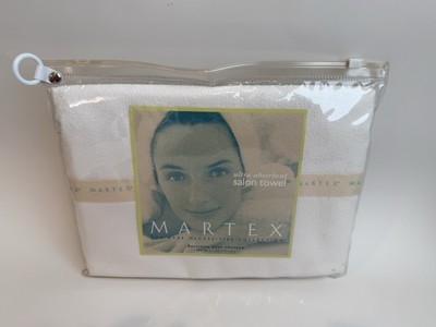 Martex Microfiber Ultra Absorbent Salon Towel White 18x36&quot; New - $24.99