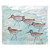 Betsy Drake Sandpipers Outdoor Wall Hanging 24x30 - £38.82 GBP