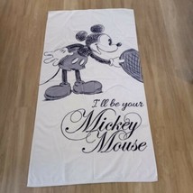 Disney Mickey Mouse Bath Towel Beach  58” X 32”  - £9.44 GBP