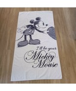 Disney Mickey Mouse Bath Towel Beach  58” X 32”  - $11.88
