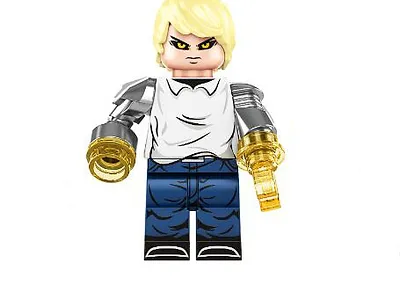 NWTOYS Genos One-Punch Man Cartoon TV Show Anime Main Custom Minifigure From US - $6.00