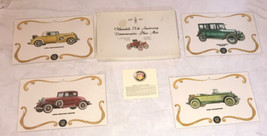 1897-1972 Oldsmobile 75th Anniversary Commemorative Reversible Place Mats 4 - £53.75 GBP