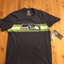 NWT Mens Seattle Seahawks Vintage Style ‘47 Brand T-Shirt NFL Football M/medium - £16.78 GBP