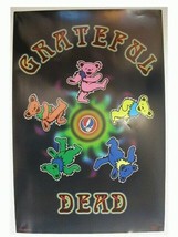 The Grateful Dead Poster Dancing Bears Commercial - £35.40 GBP