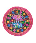 Colorful embroidery wall hanging tapestry wall art boho home decor eleph... - $26.72