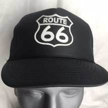 Route 66 Hat Baseball Cap Mesh Back Trucker Vintage Nissun - $14.89