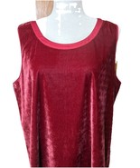 Soft Surroundings Womans Velvet Tank Top Sz PXL Career Holiday Sophistic... - €18,74 EUR Soft Surroundings Womans Velvet Tank Top Sz PXL Career Holiday Sophistic... - €18,74 EUR