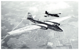 Martin RB 57D and B 57A Canberra Airplane Postcard - £4.63 GBP