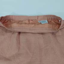 Kasper Women's Coral Rear Zipper & Slit Pull-On Skirt Size 14P Waist 32" image 9