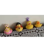 Lot of Eight Assorted Rubber Ducks Jeep Lovers Queen Vampire Purple Hair... - £10.27 GBP