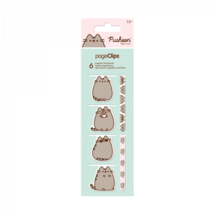 Pusheen the Cat Magnetic Page Clips 6-pack Multi-Color - £10.14 GBP