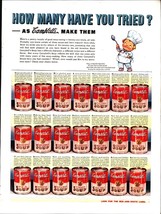 1939 Campbell&#39;s Soup Ad - How many have you tried? Nostalgic a6 - £16.90 GBP