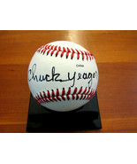CHUCK YEAGER SPEED OF SOUND ACE PILOT SIGNED AUTO RAWLINGS BASEBALL JSA ... - €687,78 EUR