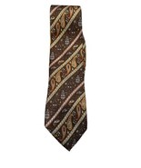 Vintage Givenchy Paris Mens Tie Necktie Silk Designer Paisley - $20.00