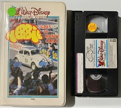 Herbie Goes To Monte Carlo VHS White Clam Shell Walt Disney Home Video Tested - £7.82 GBP