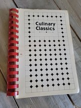 Culinary Classics Cookbook Walter Cookbooks Desert Dinner Vegetables Bre... - $10.88