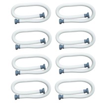 Intex 1.5 Inch Diameter Water Accessory Pool Pump Replacement Hose (8 Pack) - $87.99