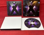 Apple Mac OS X Leopard Version 10.5 Install DVD Disk with Manual OEM - $24.26