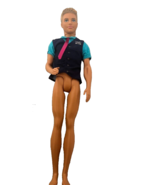 Barbie Pink Passport Flight Attendant Ken Doll 2017 Good Condition - £23.63 GBP