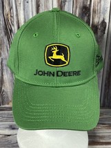 Classic John Deere Green Strap Back Trucker Hat - Excellent Condition! - $14.50