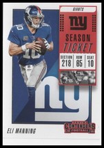 2018 Panini Contenders #30 Eli Manning - £1.58 GBP