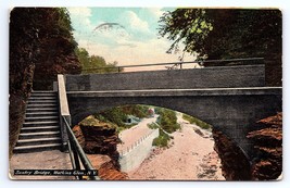 Postcard Sentry Bridge Watkins Glen New York NY c.1910 - £2.89 GBP