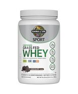 Garden of Life Sport Whey Protein Powder Chocolate Grass Fed Whey Exp 02... - $32.66