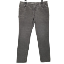 American Eagle Pants Mens Gray Skinny Slim  Corduroy Flex Stretch  38 x 30 - £24.99 GBP