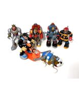 Vintage Fisher Price Mattel Rescue Heroes 6&quot; Action Figure Lot of 6 – 19... - $29.95