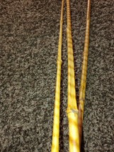 RARE! VINTAGE 3 PIECE INDIAN HEAD BRAND J.H. ALEXANDER CANE FISHING POLE... - $125.12