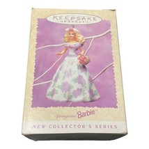 Springtime Barbie Hallmark Keepsake Ornament 1995 Easter Collection Series 1 - $6.79