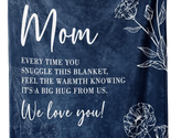 Gifts for Mom, Mom Blanket, Mom Birthday Gifts, Gifts for Mom from Daugh... - $40.11