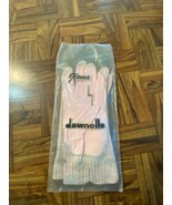 Vintage 1940s 50s Dawnelle Gloves Cotton Size 6 Pink New In Package - £18.06 GBP