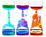 Liquid Motion Bubbler For Kids And Adults,3 Pack Water Timer Fidget Toy,... - $25.99