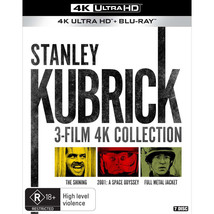 Kubrick: Full Metal Jacket + Shining + 2001: Space Odyssey 4K Ultra HD + Blu-Ray - £36.75 GBP