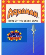 Custom Super Powers Aquaman Trident ACCESSORY  - $14.99