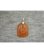 Virgin Mary with Jesus amber pendant - £16.01 GBP