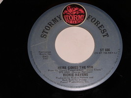 Richie Havens Here Comes The Sun 45 Rpm Record Vintage Stormy Forest Label - £15.27 GBP