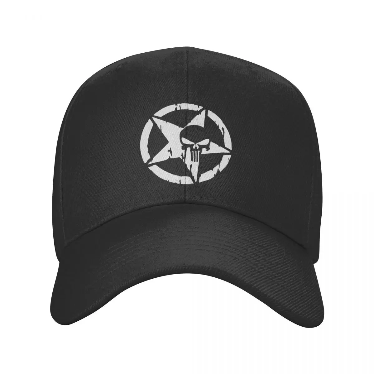 Punisher Skull Baseball Cap Dad Hat Snapback Hats - £12.80 GBP