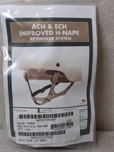 New OPS-CORE HEAD-LOC 4-POINT CHINSTRAP - H-NAP TAN ACH SIZE S-XL - £23.62 GBP