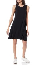 Amazon Essentials Women&#39;s Tank Swing Dress Black XS - £9.65 GBP