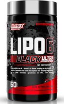 Nutrex Research, LIPO-6 Black, Ultra Concentrate, 60 Liqui-Caps - £28.42 GBP