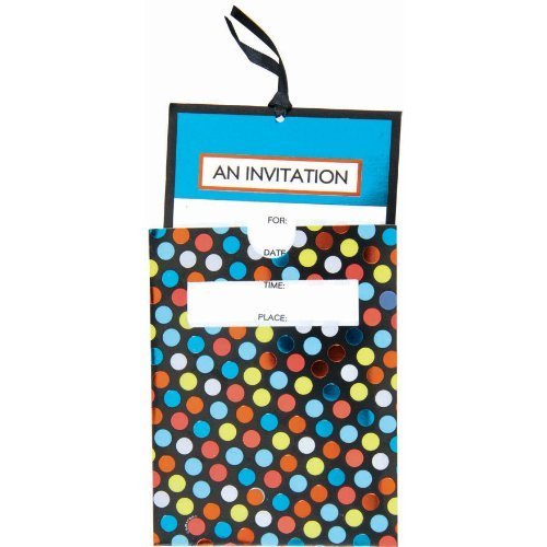 Amscan nov Invitation lrg Dapper Days - $3.91