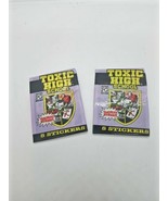 Toxic High School 1991 Topps Unopened Packs lot of 2 - $5.41 CAD