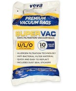 U/L/O Vacuum Cleaner Bags 100% Filtration to 1 Micron10 Pack Premium 5068 - £13.85 GBP