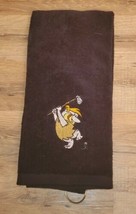 Barney Rubble Flintstones Embroidered Golf Towel 16x26 Black  - $20.00